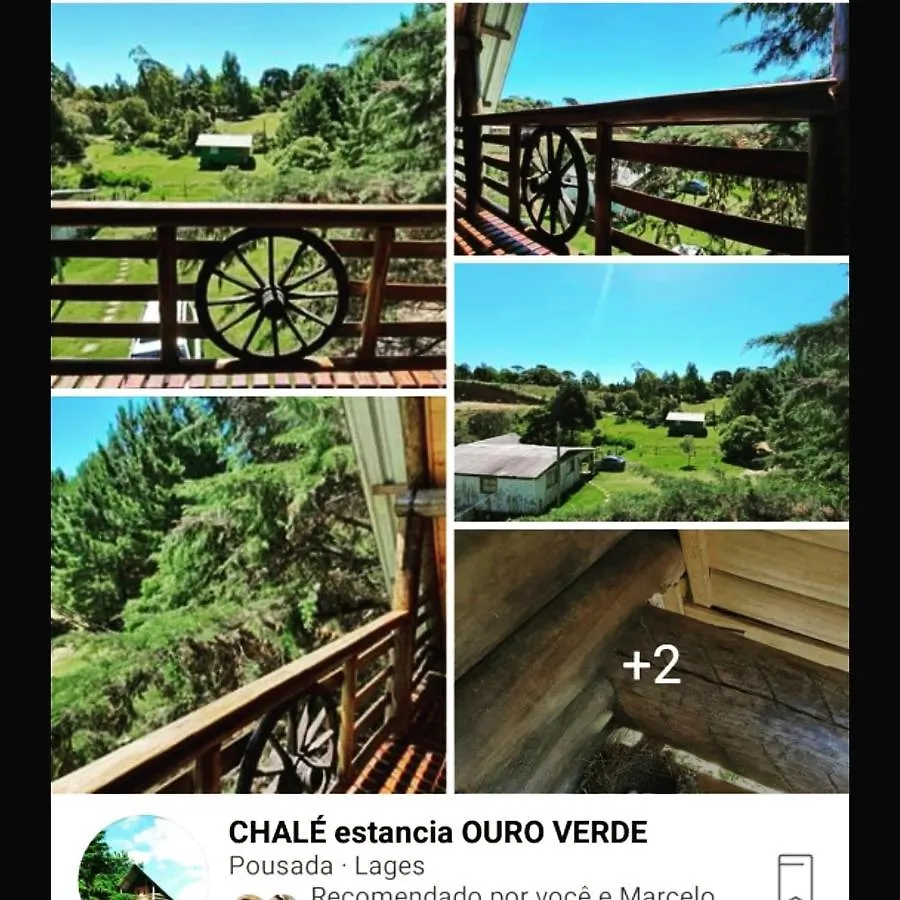 Chale Estancia Ouro Verde Lages Brazil