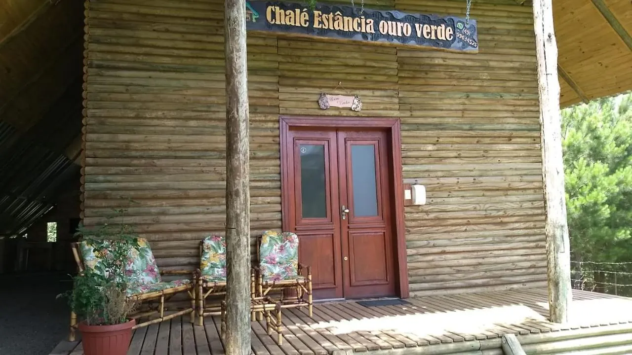 Chalet Chale Estancia Ouro Verde Lages