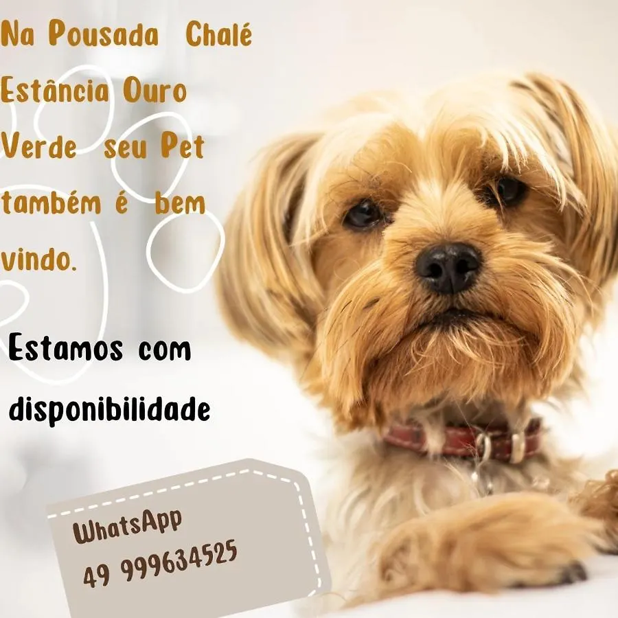 شاليه Chale Estancia Ouro Verde لاجيس